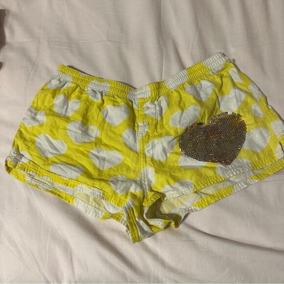 Y2K PINK Victoria Secret Pj Shorts - Picture 1 of 4